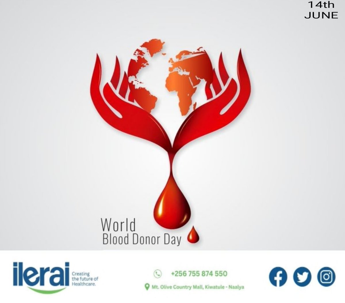 Be the reason someone gets a second chance. Celebrate #WorldBloodDonorDay by giving the gift of life - donate blood!