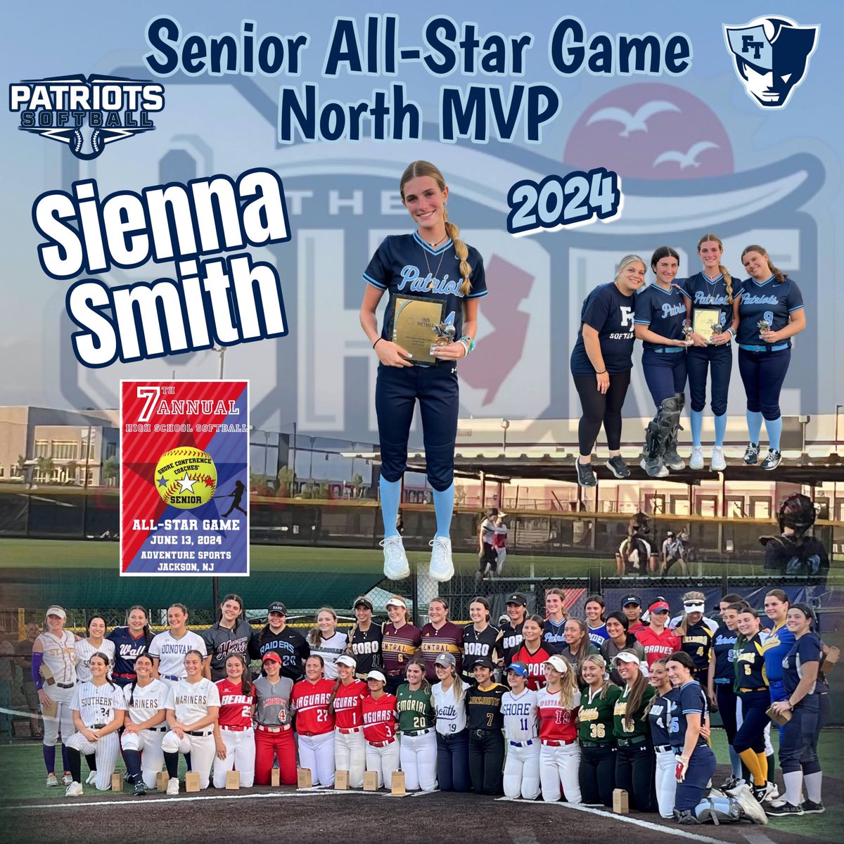 FTHSsoftball's tweet image. Congrats to @siennasmith2024 for being named MVP for the North team at the SC All-Star Game!! She had 2 triples and scored the lone run for her team. Way to go Sienna! We’re so proud of you! ⭐️🔥🙌🥎🫶@TownshipScores @fthsPatPress