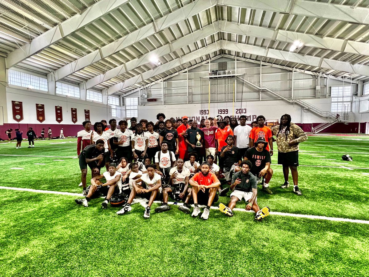 MiamiBTW_FB's tweet image. FSU MIKE NORVELL 7-ON-7 CHAMPIONS! Bringing it back home! #F5 #F5MILY #FOE #TORNADOCULTURE #THESTANDARD #WINFOREVER #COMMITTOTHET 🌪️💪🏽💯💯💯