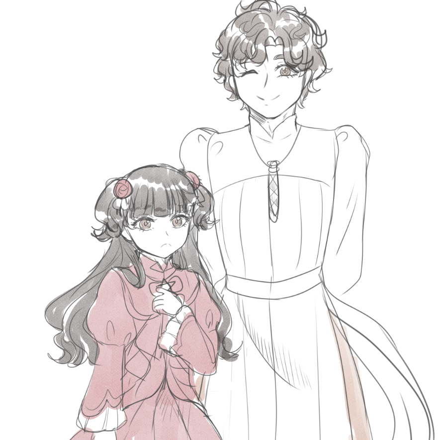 grapejuiiice's tweet photo. wip,,, face!kate looking more like her brother (with brown eyes,,,) https://t.co/It9IIuWEEa