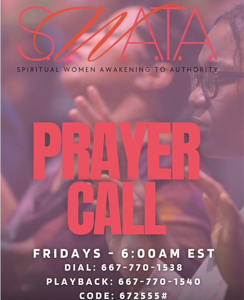 We are actively seeking God through prayer tomorrow morning!  Join us and remind others to do the same!! If 500 women are praying together we will have septillion (1,000,000,000,000,000,000,000,000) demons fleeing whatever we are going through!! #SWATAprays
