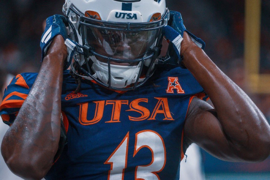 #AGTG Blessed to receive an offer from University of Texas San Antonio <a href="/CoachJP3/">Joe Price III</a> <a href="/CalebDurham8/">Caleb Durham-Honer</a> @CoachCG210 <a href="/UTSAFTBL/">UTSA Football 🏈</a> <a href="/coachscott20023/">Marcus Scott</a> <a href="/DestrehanHighFB/">Destrehan Football</a> <a href="/JaiEugene3/">Jai Eugene Sr</a> <a href="/DPTnola/">DPTnola</a> @ABXspeedschool @GOATA_Official <a href="/JimmyDetail/">Jimmy D Smith</a> <a href="/JeritRoser/">Jerit Roser</a> <a href="/Julie_Boudwin/">Julie Boudwin</a> <a href="/DemetricDWarren/">Demetric D. Warren</a>