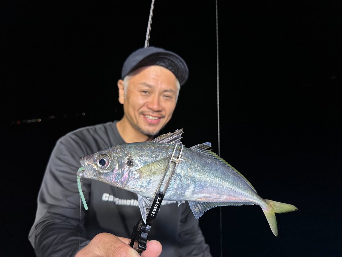 hmd_a's tweet photo. 今シーズン最後のバチコンアジングへ！
2枚潮でぶっ飛び潮でかなりテクニカルでしたがラッシュあって楽しかったぁ♪もう秋が待ち遠しいw
#mixture #アジパール #グリーンアップル #シーホース #南紀田辺 https://t.co/JOtXQxfUu4
