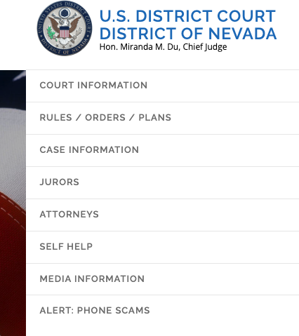 BaniasLaw's tweet photo. I absolutely love that the District of Nevada refers to their materials for Pro Se litigants as "Self Help." I couldn't agree more. #ProSePro @prosePRO_ https://t.co/RXAZ9Zo1i7