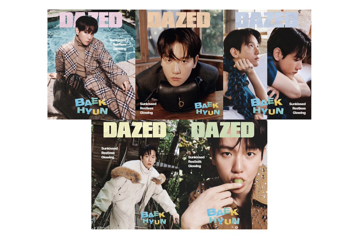 데이즈드 앤 컨퓨즈드 코리아 Dazed and Confused Korea 7월 [2024] 표지 : 백현  

[A형] yes24.com/Product/Goods/…  
[B형] yes24.com/Product/Goods/…
[C형] yes24.com/Product/Goods/…
[D형] yes24.com/Product/Goods/…
[E형] yes24.com/Product/Goods/…

#백현 #BAEKHYUN #EXO #엑소 <a href="/B_hundred_Hyun/">Baekhyun_EXO</a>