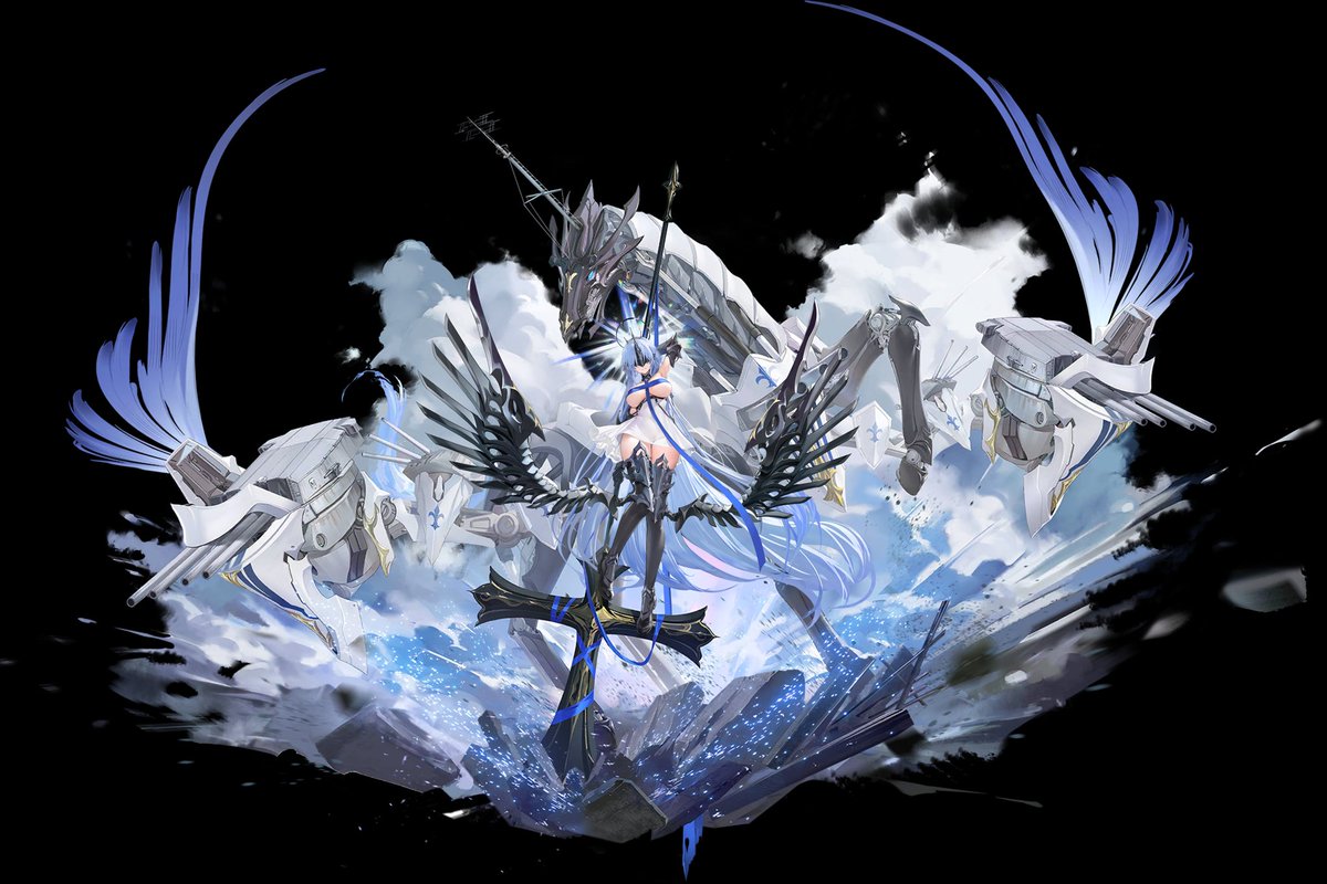 FNFF_Alsace's tweet photo. "This one is battleship Alsace – Sacrament of the Unified Orthodoxy, an unreachable dream, and guardian of the Holy See. Commander, let us work together to cleanse the world of evil."

📌 https://t.co/zQs7zDLEpR
