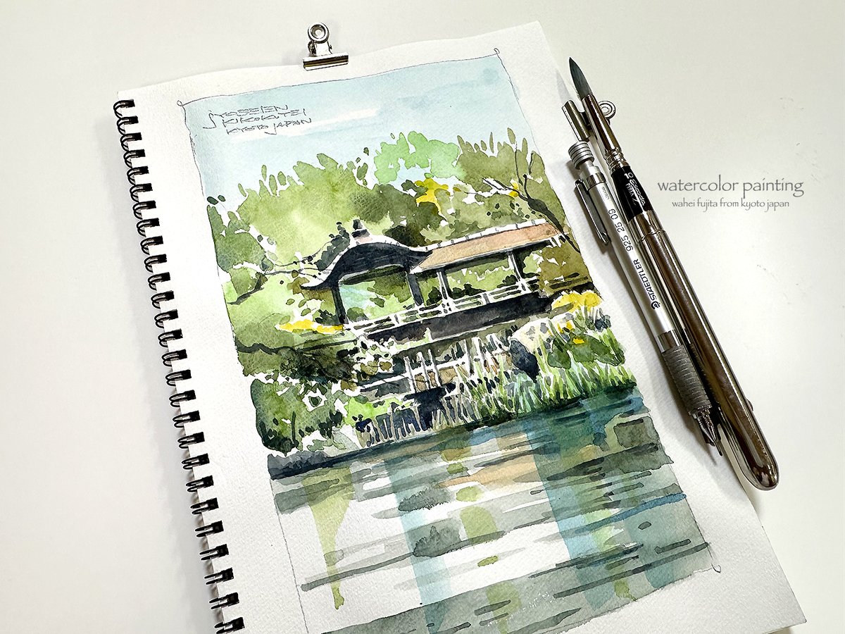 京都水彩画塾 on X