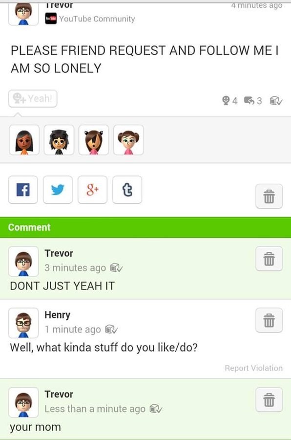 kiafornia's tweet image. in honor of people yeah-ing tweets, here are some of my favorite miiverse posts