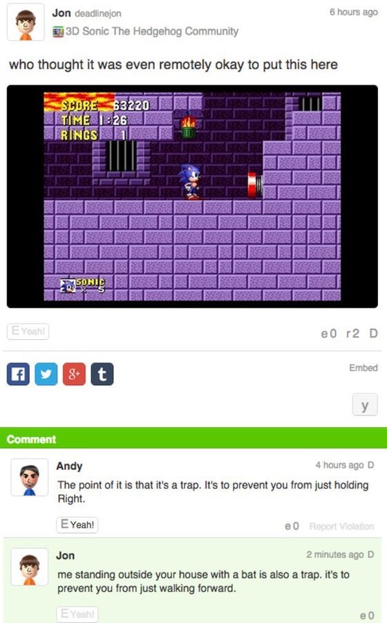 kiafornia's tweet image. in honor of people yeah-ing tweets, here are some of my favorite miiverse posts