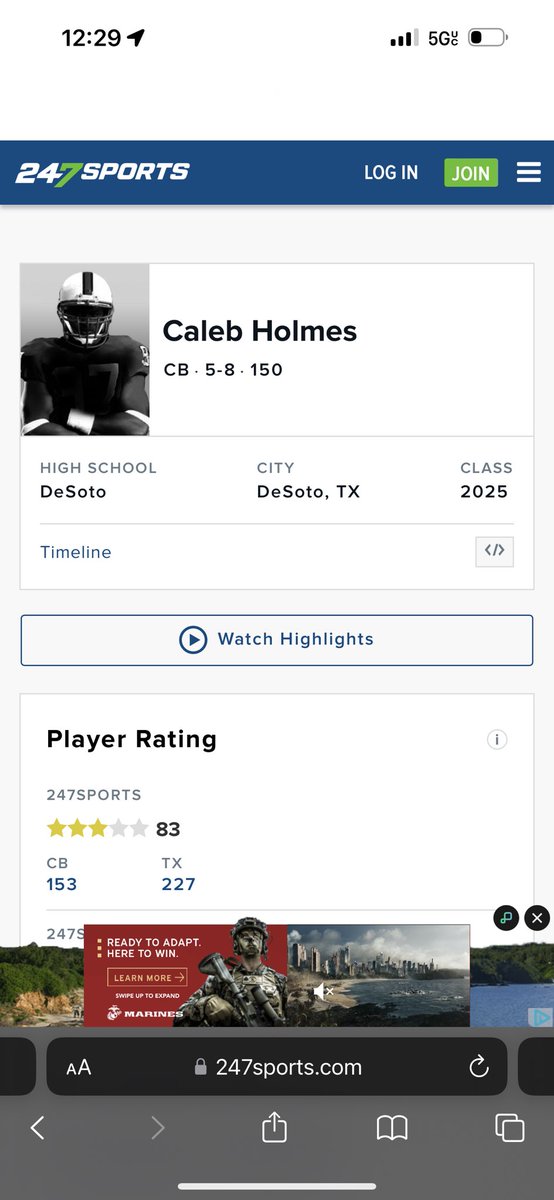 Caleb Holmes (@calebholmes21) on Twitter photo Blessed to named a 3 star recruit by <a href="/247Sports/">247Sports</a> ⭐️⭐️⭐️
<a href="/247recruiting/">247Sports Recruiting</a> <a href="/CoachSweeny/">Coach Sweeny</a> <a href="/TFloss32/">Todd Glawson</a> <a href="/gapanther/">rod mackenzie @247sports</a> <a href="/MikeRoach247/">Mike Roach</a> <a href="/TomLoy247/">Tom Loy</a> Blessed to named a 3 star recruit by <a href="/247Sports/">247Sports</a> ⭐️⭐️⭐️
<a href="/247recruiting/">247Sports Recruiting</a> <a href="/CoachSweeny/">Coach Sweeny</a> <a href="/TFloss32/">Todd Glawson</a> <a href="/gapanther/">rod mackenzie @247sports</a> <a href="/MikeRoach247/">Mike Roach</a> <a href="/TomLoy247/">Tom Loy</a>