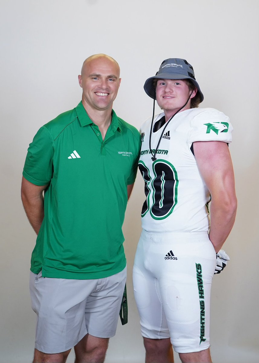 Ethan Cole (@ethancole444) on Twitter photo After a great camp I’m blessed to receive an offer from <a href="/UNDfootball/">North Dakota Football</a> with that being said after a conversation with <a href="/BubbaSchweigert/">Bubba Schweigert</a> and the help of <a href="/IsaacFruechte14/">Isaac Fruechte</a> and <a href="/coachflyger/">Austin Flyger</a> I’m proud to announce my commitment to <a href="/UNDfootball/">North Dakota Football</a> Go fighting hawks🟢⚪️!! <a href="/OJW_Scouting/">PrepRedzone Oliver</a> After a great camp I’m blessed to receive an offer from <a href="/UNDfootball/">North Dakota Football</a> with that being said after a conversation with <a href="/BubbaSchweigert/">Bubba Schweigert</a> and the help of <a href="/IsaacFruechte14/">Isaac Fruechte</a> and <a href="/coachflyger/">Austin Flyger</a> I’m proud to announce my commitment to <a href="/UNDfootball/">North Dakota Football</a> Go fighting hawks🟢⚪️!! <a href="/OJW_Scouting/">PrepRedzone Oliver</a>
