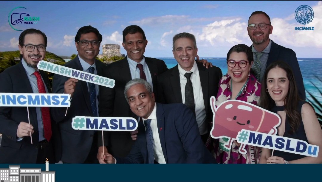 AstridRuizMarg's tweet photo. Día 1 de #NASHWeek @incmnszmx
Gracias a todos!!
@ArunJSanyalVCU @nagachalasani @rajVuppaLanchi @craiglammertIU @tshamah1 @NayelliCointa @OWLMetabolomics @IUGastro @VCU_Liver @RajuAvantSante https://t.co/50UNR75gvZ