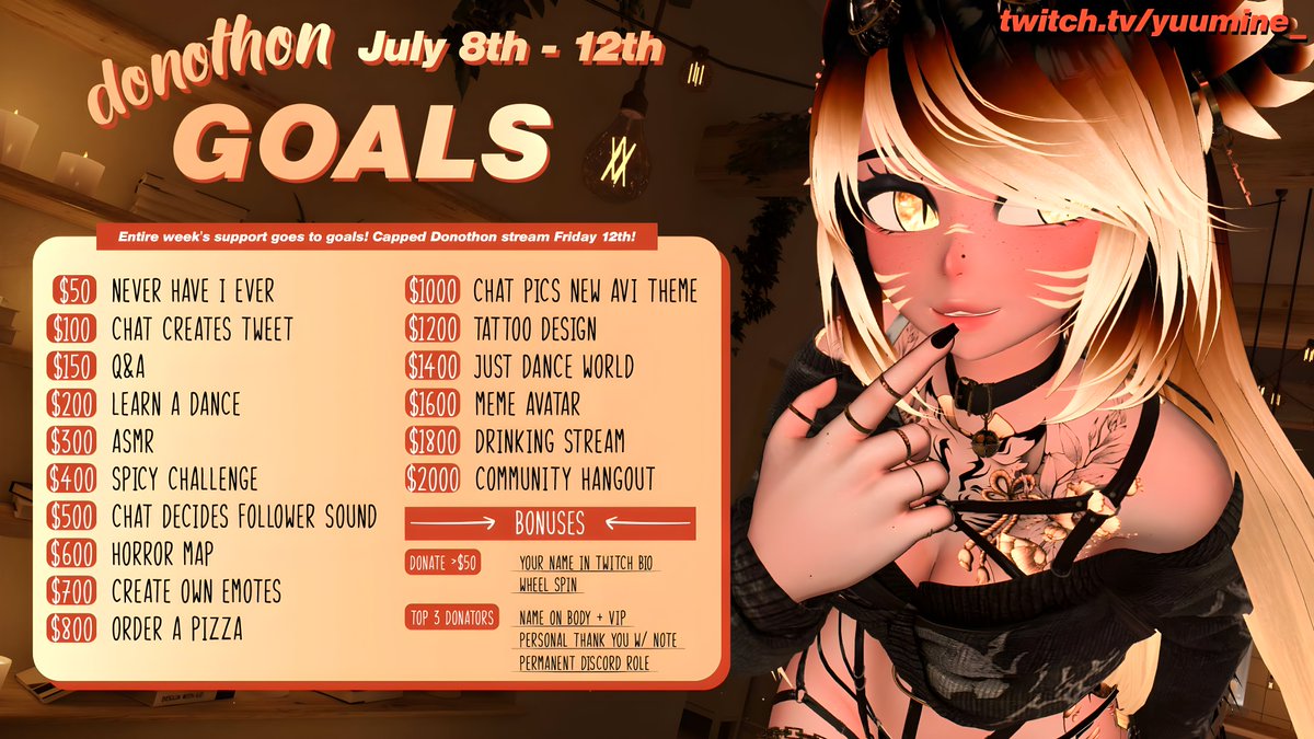 YuumineVR's tweet photo. Exchange program donothon~💌
see what can get down here for help me take stream with me❣️ #vrchat #donothon https://t.co/Z9coPGZTAo