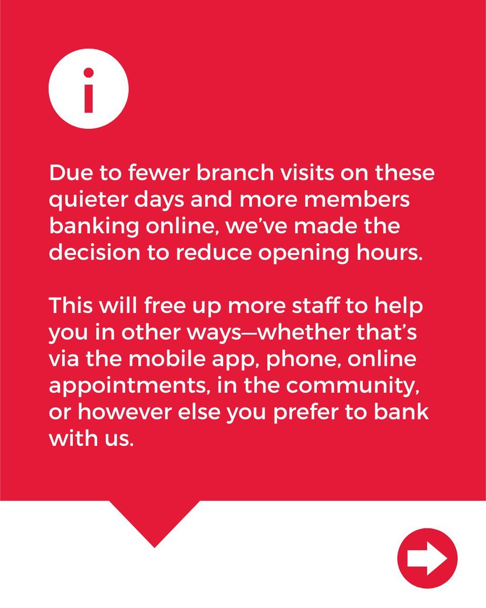 londonmutualcu's tweet photo. We are changing our Heaton Rd (Peckham) branch opening hours on July 1st. The branch will be open on Mondays, Tuesdays, and Fridays.

Manage your account from anywhere by using our online banking app. 
Google Store- https://t.co/Z91OeWow7S
Apple Store- https://t.co/GqKJwLazLv https://t.co/reHZGEgVxX