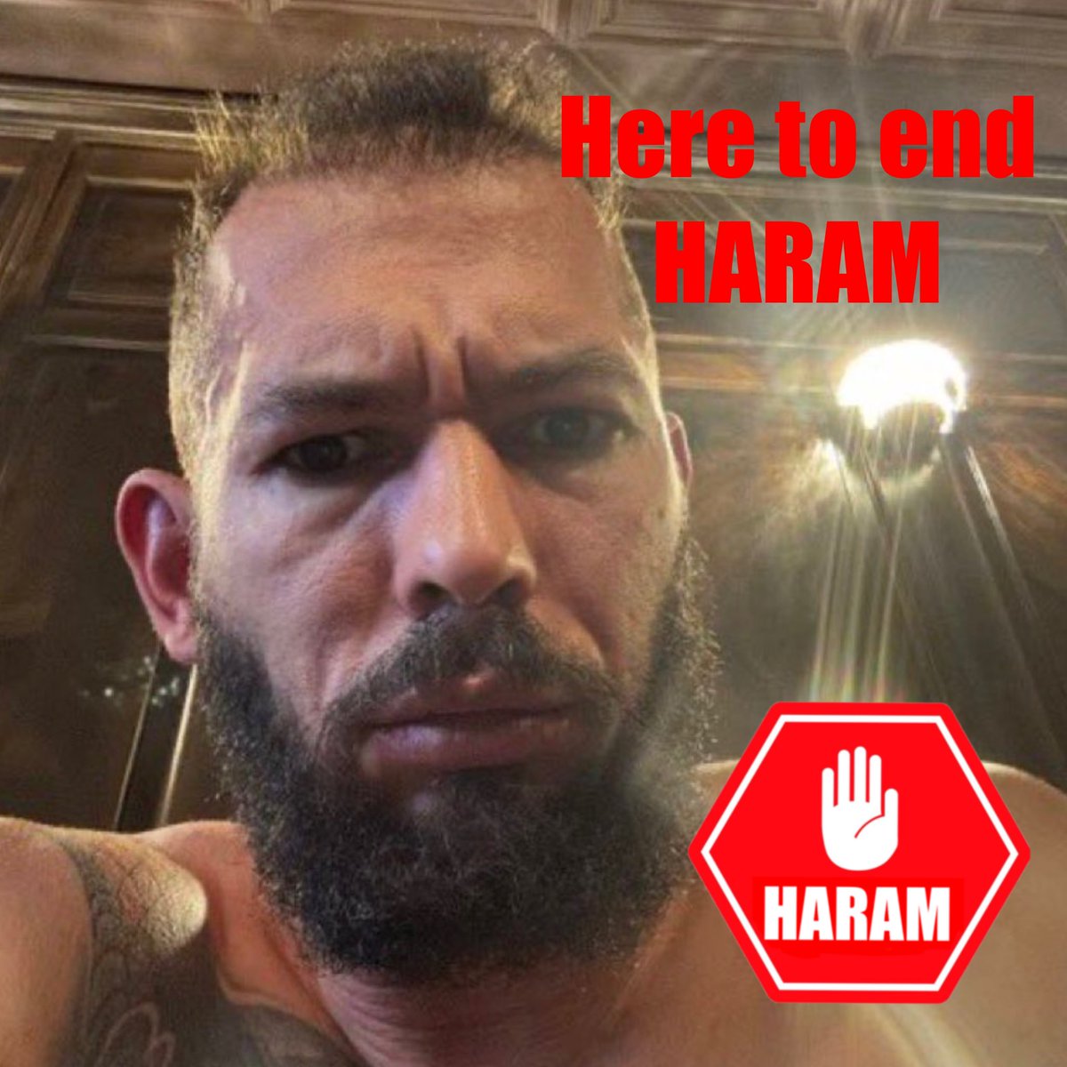 HARAM! HARAM! HARAM! tweet media
