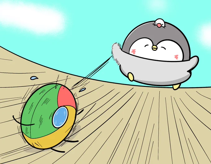 ハイパーヨーヨーにされたクロームちゃん#そういう生き物 