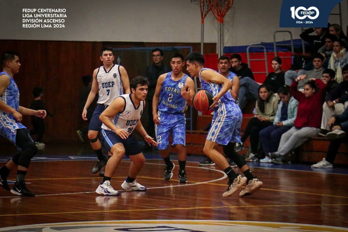 perufedup's tweet photo. ¡DIRECTO A LA FINAL! 🏀⛹🏽‍♂️🔥
La #UDEP venció 55-39 a la #EOFAP en la semifinal de la FEDUP Centenario Liga Universitaria de Basquetbol Varones División Ascenso Región Lima 2024. 🔝

📸 @amelielluen

FEDUP, 100 años promoviendo el deporte universitario 💙❤️ https://t.co/0DGSv7o1Vv