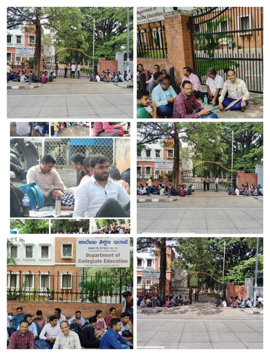satnhu's tweet photo. @veerugollar16 @drmcsudhakar @CMofKarnataka @DKShivakumar @kharge @PriyankKharge @siddaramaiah @DCTE_Karnataka ಬೆಂಗಳೂರಿನಲ್ಲಿ ಉನ್ನತ ಶಿಕ್ಷಣ ಇಲಾಖೆಯ ಎದುರು ಸಹಾಯಕ ಪ್ರಾಧ್ಯಾಪಕರು ಮಳೆಯಲ್ಲಿ, ರಸ್ತೆಯಲ್ಲಿ ಕೂತು ಮನವಿ ಮಾಡುತ್ತಿದ್ದೇವೇ ದಯವಿಟ್ಟು ನಮಗೆ ನೇಮಕಾತಿ ಆದೇಶ ನೀಡಿ.... https://t.co/qOU67bCilM