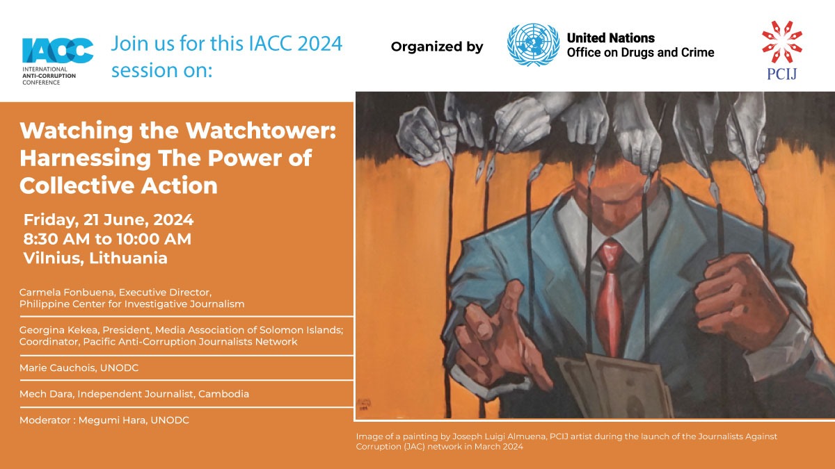 megumiha_'s tweet photo. 🗓️ Join us in Vilnius @IACCseries to learn about journalists in #SoutheastAsia and #Pacific gathering forces to fight #Corruption! 🕵️‍♂️🌍 

📅 8.30, 21 June
 #IACC2024 #UnitedAgainstCorruption https://t.co/rOW8g5hWgU