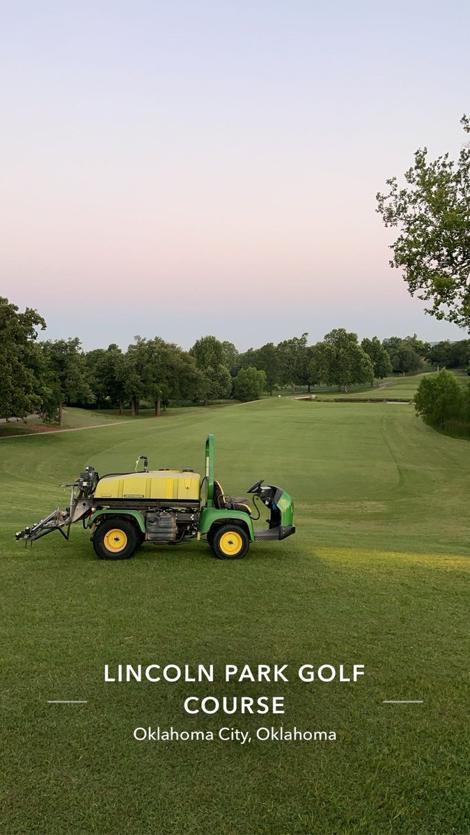 Did a little spraying today ⛳️🏌🏼‍♂️