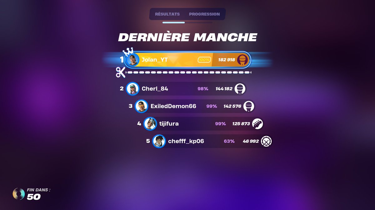 Jolan_YT's tweet photo. Sympa le nouveau mode Scène Royale (Fortnite Festival), première game top 1 direct 👌

Juste relou le reset des touches au début mdr
Pour ceux ayant testé, vous aimez bien ? #Fortnite https://t.co/fp1Pvgij6P