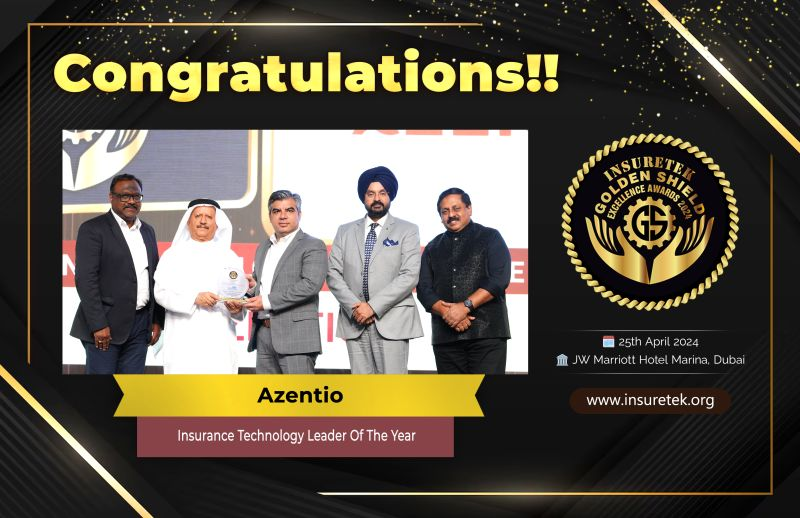 🎉 Congratulations to <a href="/AzentioSoftware/">Azentio Software</a>  for winning the prestigious 𝐈𝐧𝐬𝐮𝐫𝐚𝐧𝐜𝐞 𝐓𝐞𝐜𝐡𝐧𝐨𝐥𝐨𝐠𝐲 𝐋𝐞𝐚𝐝𝐞𝐫 𝐨𝐟 𝐭𝐡𝐞 𝐘𝐞𝐚𝐫 Award at the 𝐈𝐧𝐬𝐮𝐫𝐞𝐓𝐞𝐤 𝐆𝐨𝐥𝐝𝐞𝐧 𝐒𝐡𝐢𝐞𝐥𝐝 𝐄𝐱𝐜𝐞𝐥𝐥𝐞𝐧𝐜𝐞 𝐀𝐰𝐚𝐫𝐝𝐬 𝟐𝟎𝟐𝟒 in Dubai! 🏆