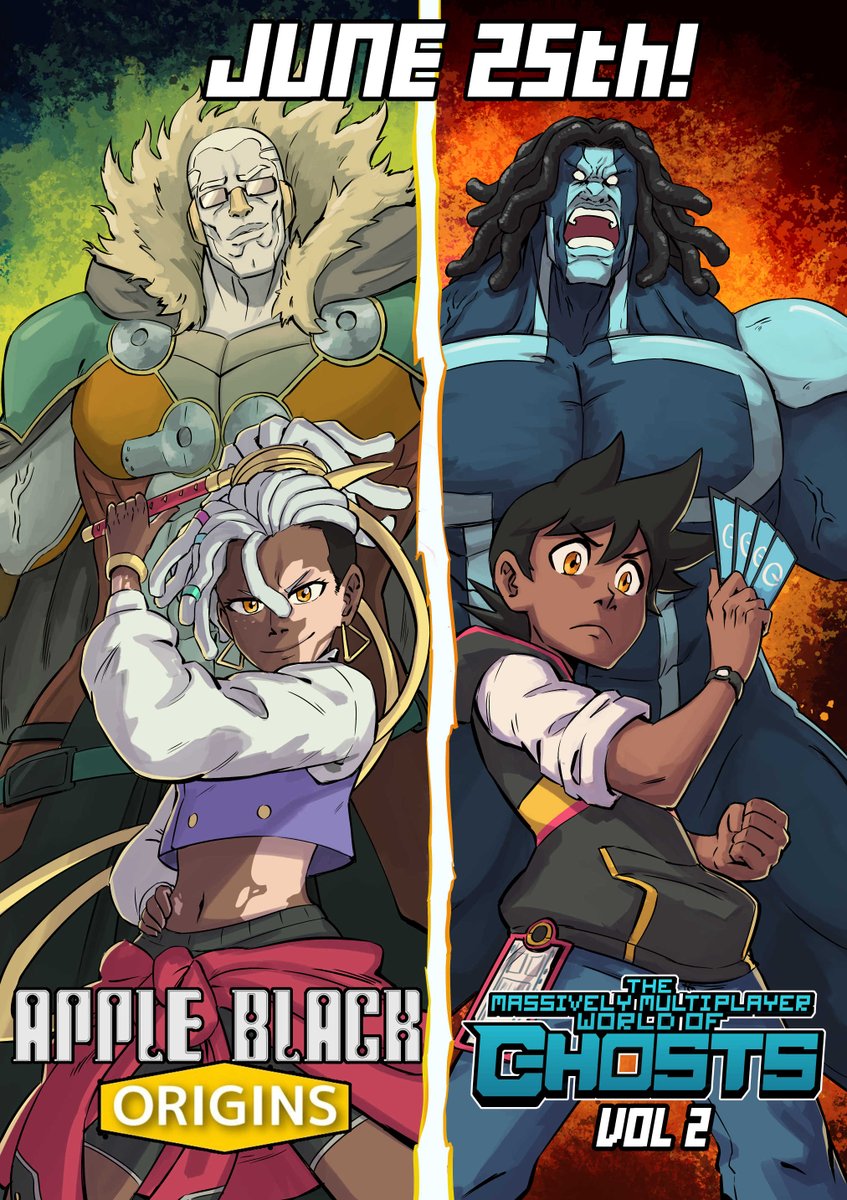 Fongfumaster - MMWOG VOl 1- 2 OUT NOW (@fongfumaster) on Twitter photo Two new <a href="/Saturday_am/">Saturday AM</a> books will released on June 25th! Apple Black Origins Novel by <a href="/WhytManga/">WhytManga Odunze</a> and #MMWOG 2nd Manga Volume! Two new <a href="/Saturday_am/">Saturday AM</a> books will released on June 25th! Apple Black Origins Novel by <a href="/WhytManga/">WhytManga Odunze</a> and #MMWOG 2nd Manga Volume!