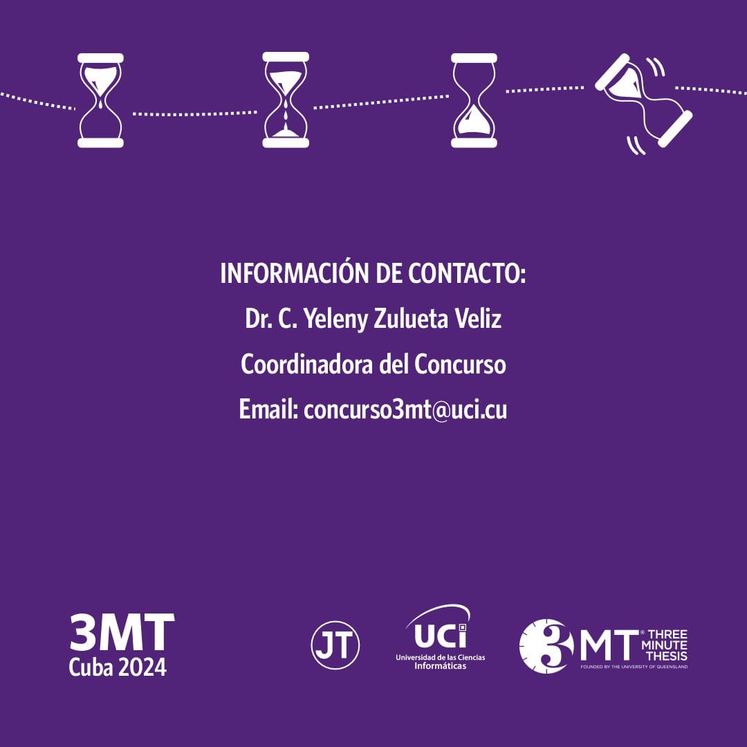 Concurso 3MT Cuba tweet media