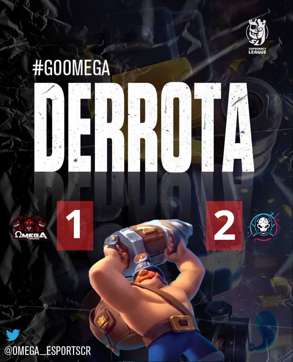 Omega_eSportsCR's tweet photo. #ClashRoyale

🏆 @CR_Supremacy 
🆚 @ARMAGEDONHN_CR 
❌ 2-1

#GoOmega ❤️🖤 https://t.co/ip0yolzl3p