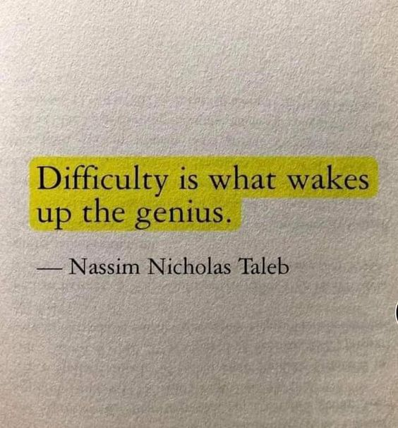 I am at my best when I am uncomfortable.