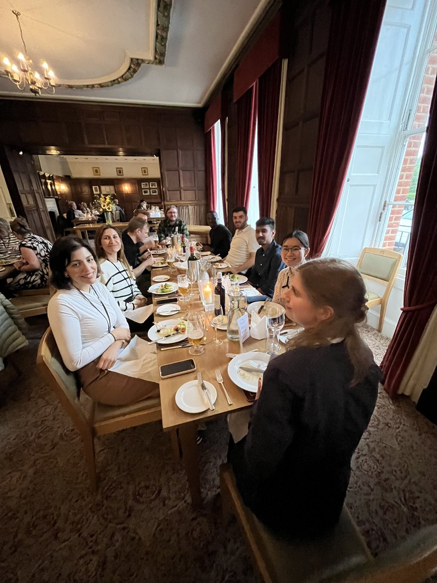 BrunelGradSch's tweet photo. DTP Cumberland lodge. It was great to see all the networking & learning, with our Doctoral Researchers yesterday. We are ready for another full day at the beautiful lodge #leadership #cliftonstrenghs #residental #research #supervison #fellows #postdocs #connecting #wellbeing https://t.co/7N01RMMBFK