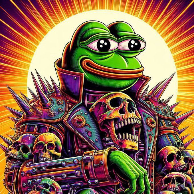 mind of <a href="/Matt_Furie/">𝓜𝓪𝓽𝓽 𝓕𝓾𝓻𝓲𝓮</a>, PEPE $SKULL is a skeleton with a mischievous grin, ready to bring some spooky fun to the crypto world! 🐸💀

But here's the best part: @RealPepeSKULL is completely community-owned and supported! That's right, #SKULL , for the people. 🐸🤝💀

Let’s goo