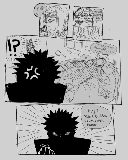 redrew naruto comic i made when i was 9 