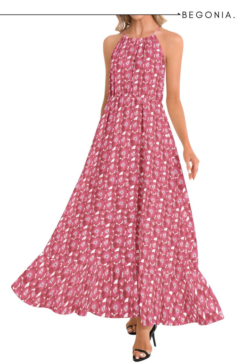 begonia2022's tweet photo. Ruffle Hem Halter Neck Maxi Dress!
https://t.co/2na48U0bzR

#RuffleHemDress
#HalterNeckDress
#MaxiDress
#SummerFashion
#ElegantStyle
#FashionTrends
#EveningWear
#SpecialOccasionDress
#StylishOutfit
#WomensFashion
#FlowyDress
#PartyDress
#Fashionista
#WardrobeEssentials https://t.co/DkDrIeapgK