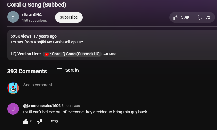 SuprobroSpb's tweet image. I'm so happy to see people keeping up with Konjiki no Gash!!
These are my people!