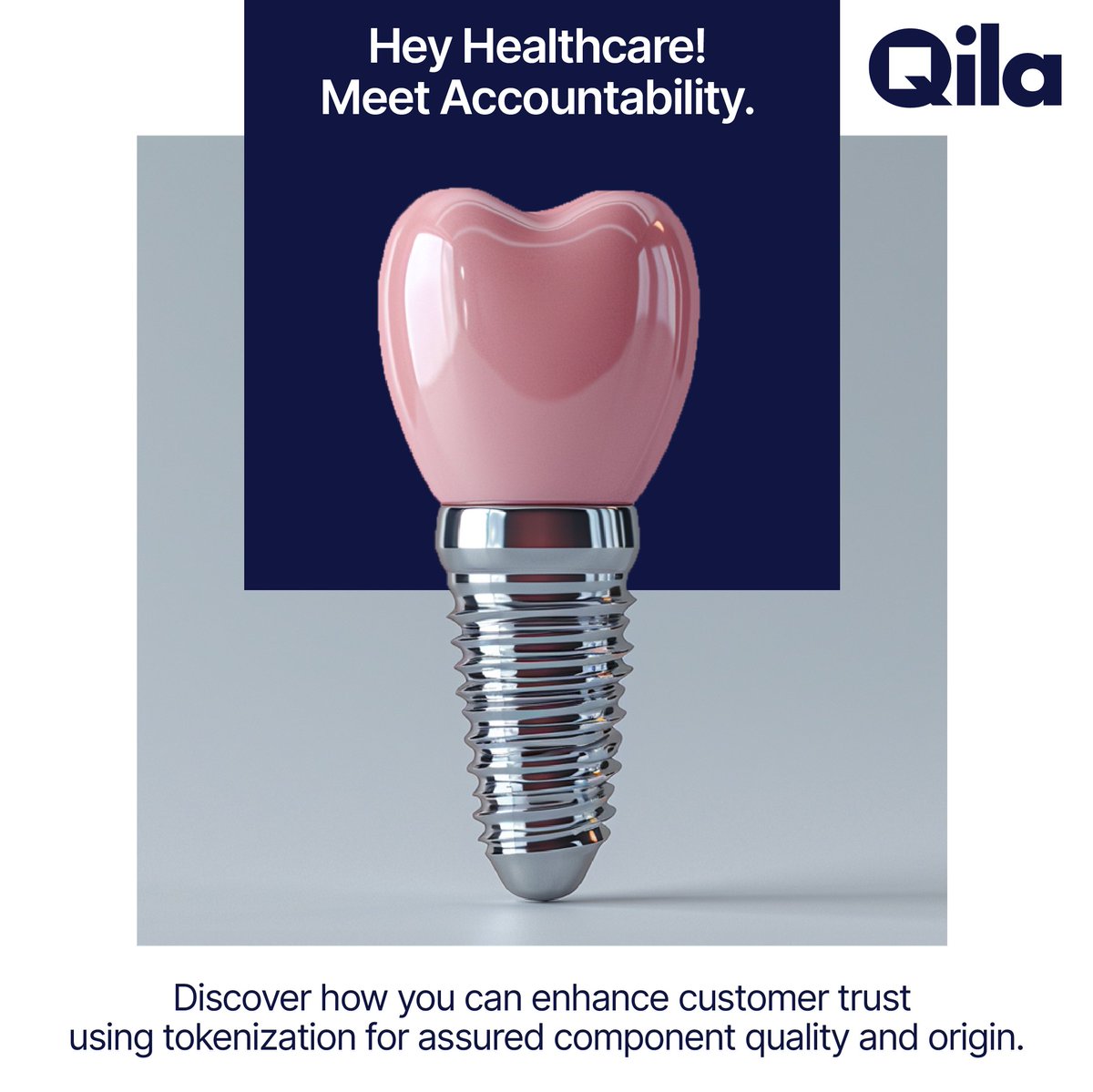 QilaBC's tweet photo. Patients depend on the Healthcare industry in the most challenging moments of their lives. To learn how a medical implants firm went the extra mile, to gain customers confidence, click on https://t.co/aAunvl0svG
#Qila #Blockchain #Tokenization #TrustFortified #Healthcare https://t.co/5at6uShvqM