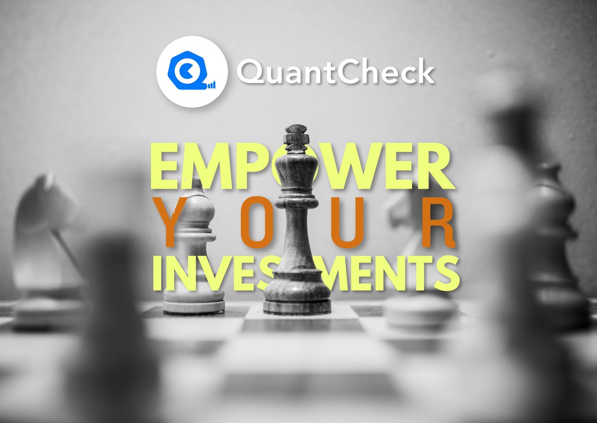 Quantcheck's tweet image. With QuantCheck, empower your investments with deep analytics. 

Make informed decisions, mitigate risks, and seize opportunities. 

Stay on track with dynamic dashboards and predictive modeling. 

#QuantCheck #Investments #Analytics