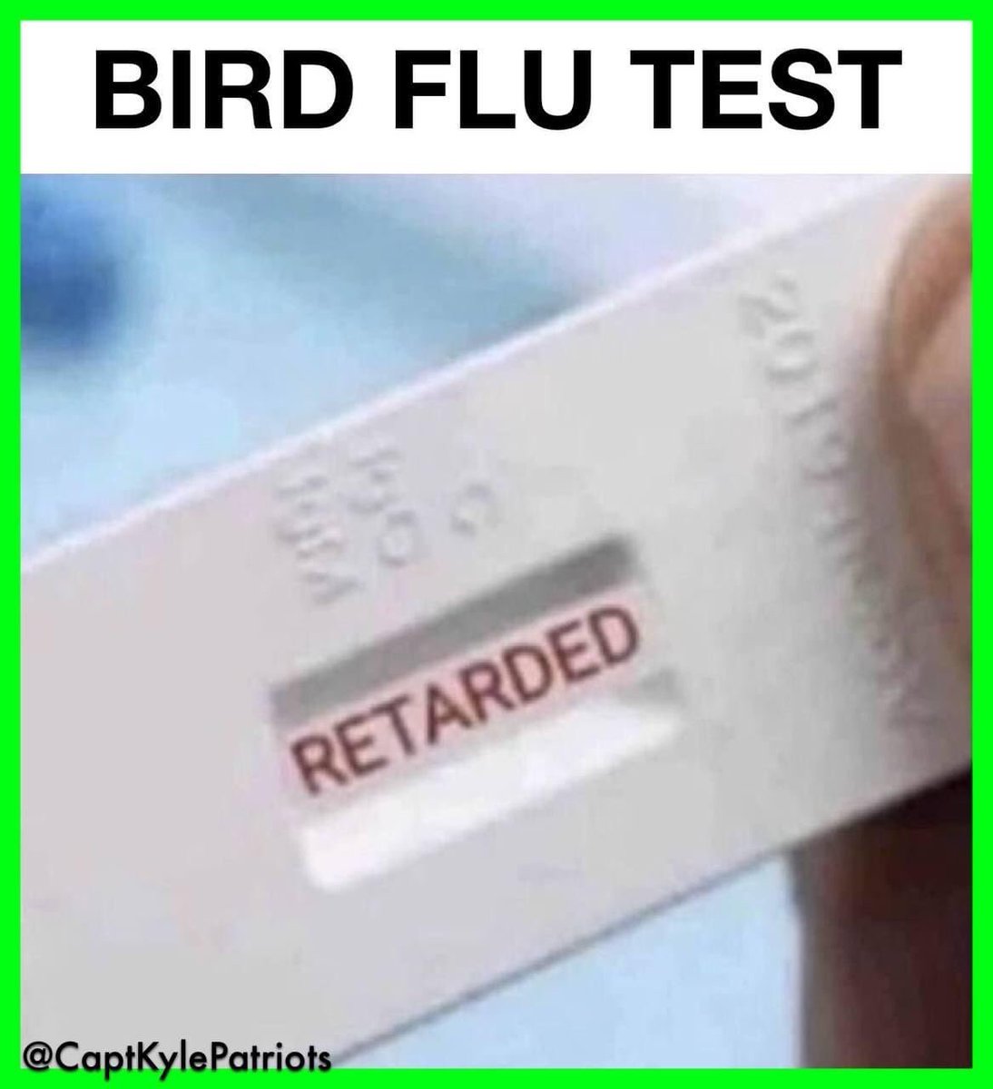 CromwellStuff's tweet photo. But they will still test for it https://t.co/LRbookZ68I