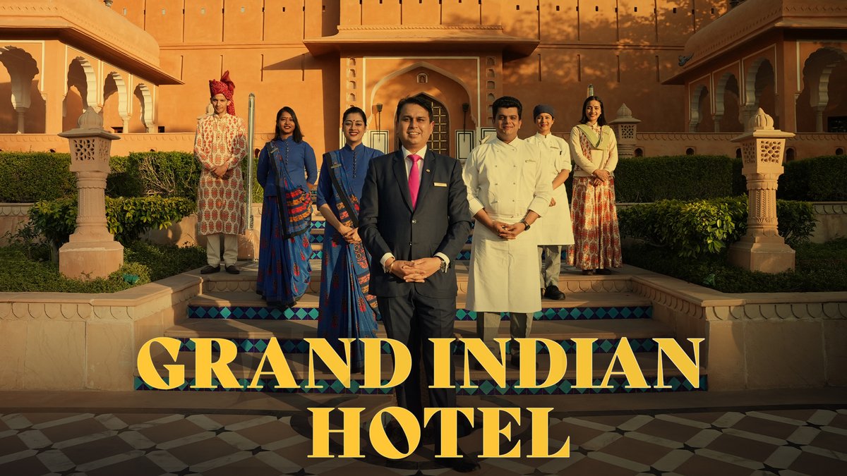 🎥📺 The wait is over! #GrandIndianHotel is now streaming on <a href="/BBCPlayer/">BBC Player</a> on #PrimeVideo Channels @PrimeVideoIn. 🏨 

#NowStreaming #GrandIndianHotel #BBCPlayer #OberoiHotels #TheOberoiRajvilas #TheOberoiNewDelhi  #TheOberoiUdaivilas 

#BBCStudiosIndia
