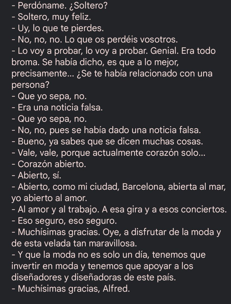 CA2LOTA's tweet image. 🎙️ | Entrevista de #EuropaPress a @alfredgarcia en la gala de Premios de la Academia de la Moda Española. 
#PremiosModaRTVE 

👉🏼europapress.tv/reportajes/881…