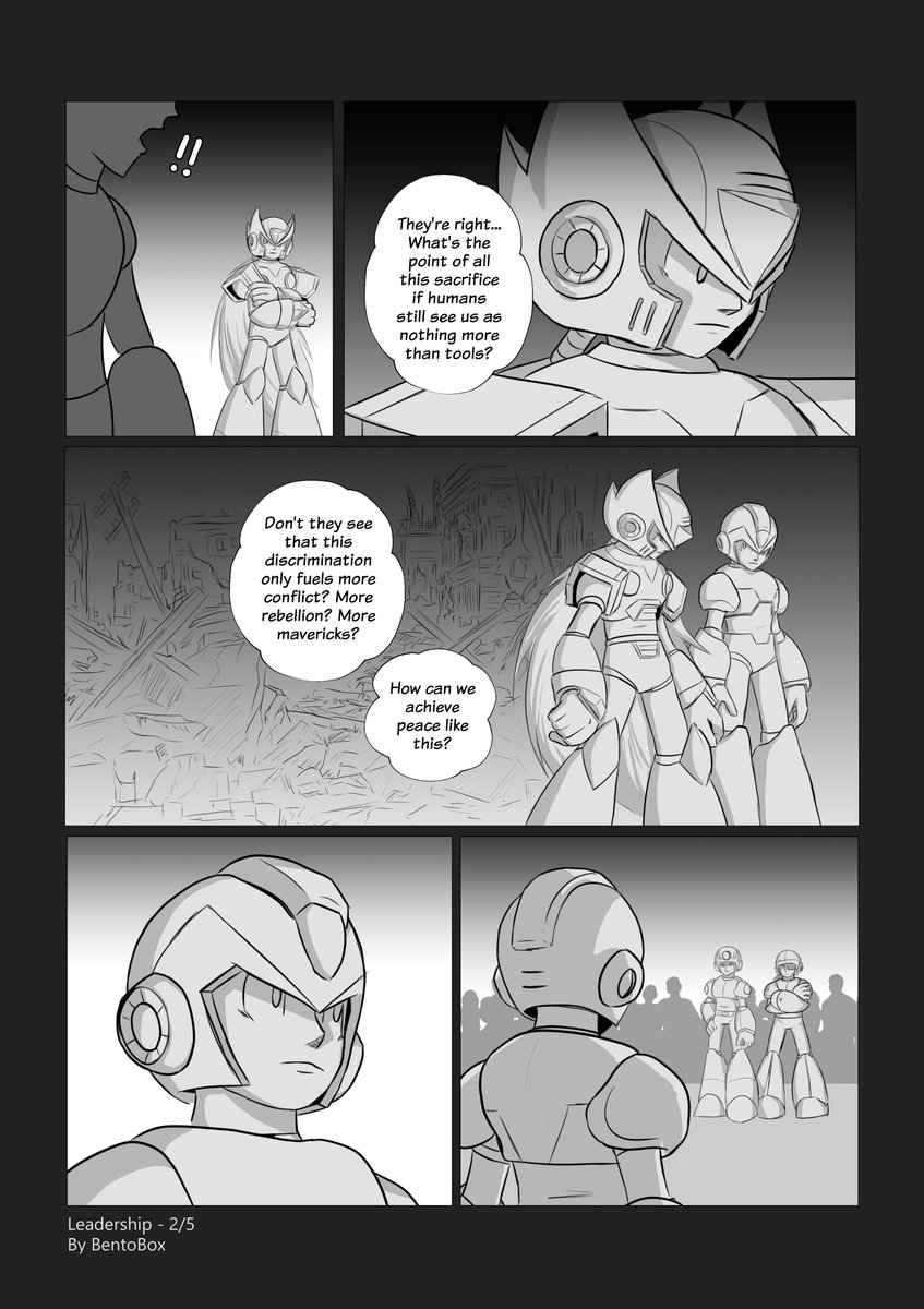 BentoBox90's tweet photo. Together Always - Ch. 3
Day 3 - Leadership (1/2)
#XZeroweek #XZero #ZeroX #MegamanX https://t.co/Xp8R9AXPFX