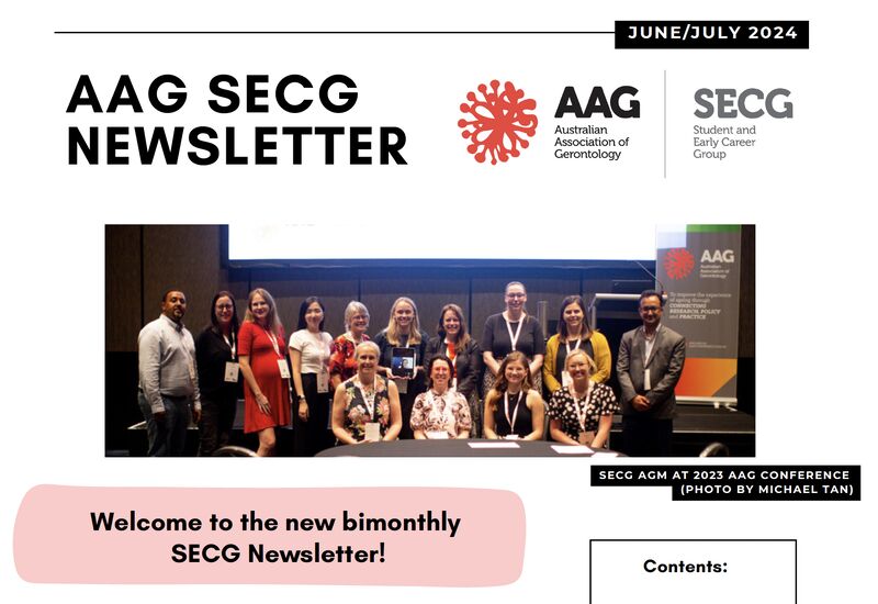 @gerontology SECG Members check your inbox! The latest AAG SECG Newsletter has arrived! Or you can access it direct here lnkd.in/gGzSqD84 #AAGSECG