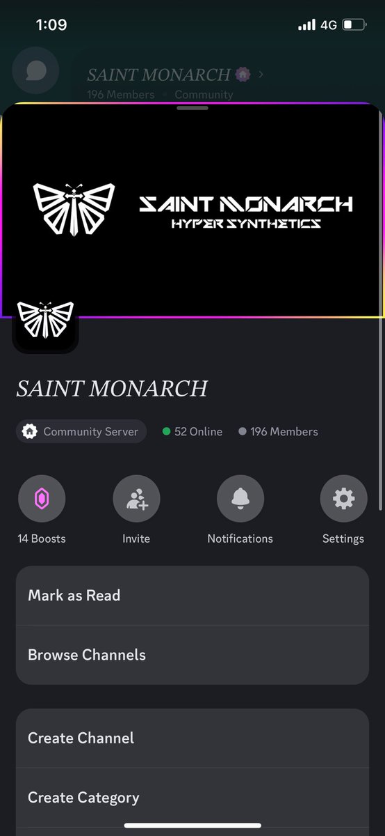Mushiconrady's tweet photo. Ayy! We have reached Level 3 on the Saint Monarch Server! @T_SaintMonarch 
Are you proud of us discord? @discord 
(We a wumpus stan here)
#SaintMonarch #DiscordActivity https://t.co/UYqCm9WN45