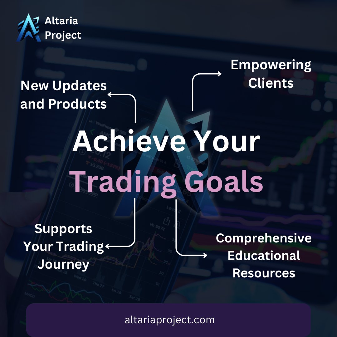 AltariaProject's tweet photo. We're dedicated to empowering you to achieve your trading goals. With our new products and updates, Altaria is here to support your journey every step of the way. Let's reach new heights together! 💪 

#AltariaCommitment #TraderSuccess #AltariaProject #Trading #Finance https://t.co/VmSlXxg1ed