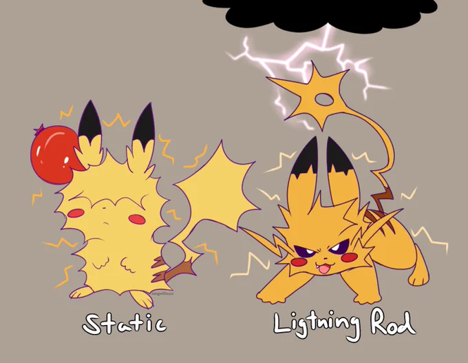 pikachu forms or whatever #AbilityForms 