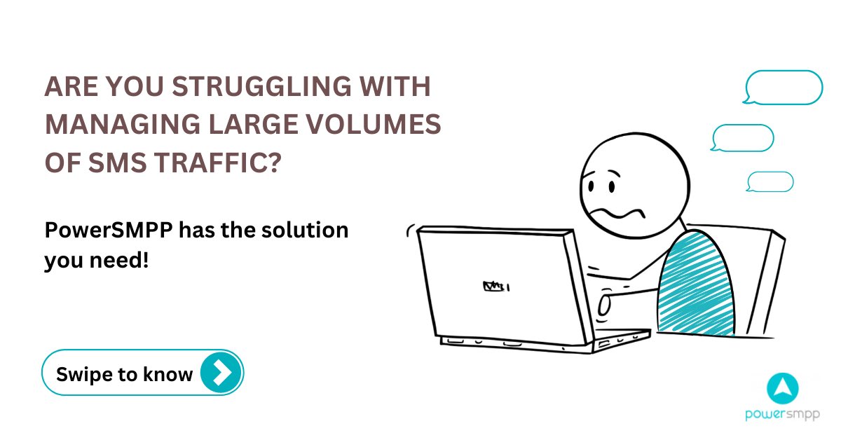 POWER_SMPP's tweet photo. Ready to transform your messaging experience?

 Visit https://t.co/CNvGXmTfbP to learn more and take your messaging to the next level! 

#SMS #SMPP #CPaaS #TelecomSolutions https://t.co/EHBGiEXbQf