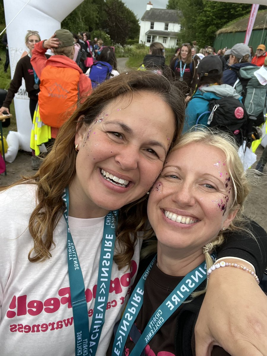 Rebecca Banks (@rebeccabanks) on Twitter photo An unbelievable week - WE DID IT! 100km in the bag on CoppaTrek with Gi, raising funds for <a href="/CoppaFeelPeople/">CoppaFeel!</a>. There are lots of sore muscles today and I can’t wait to get back into a bed after a week of camping (!) but my heart is so full 🫶🏼
justgiving.com/page/rebeccaba… An unbelievable week - WE DID IT! 100km in the bag on CoppaTrek with Gi, raising funds for <a href="/CoppaFeelPeople/">CoppaFeel!</a>. There are lots of sore muscles today and I can’t wait to get back into a bed after a week of camping (!) but my heart is so full 🫶🏼
justgiving.com/page/rebeccaba…