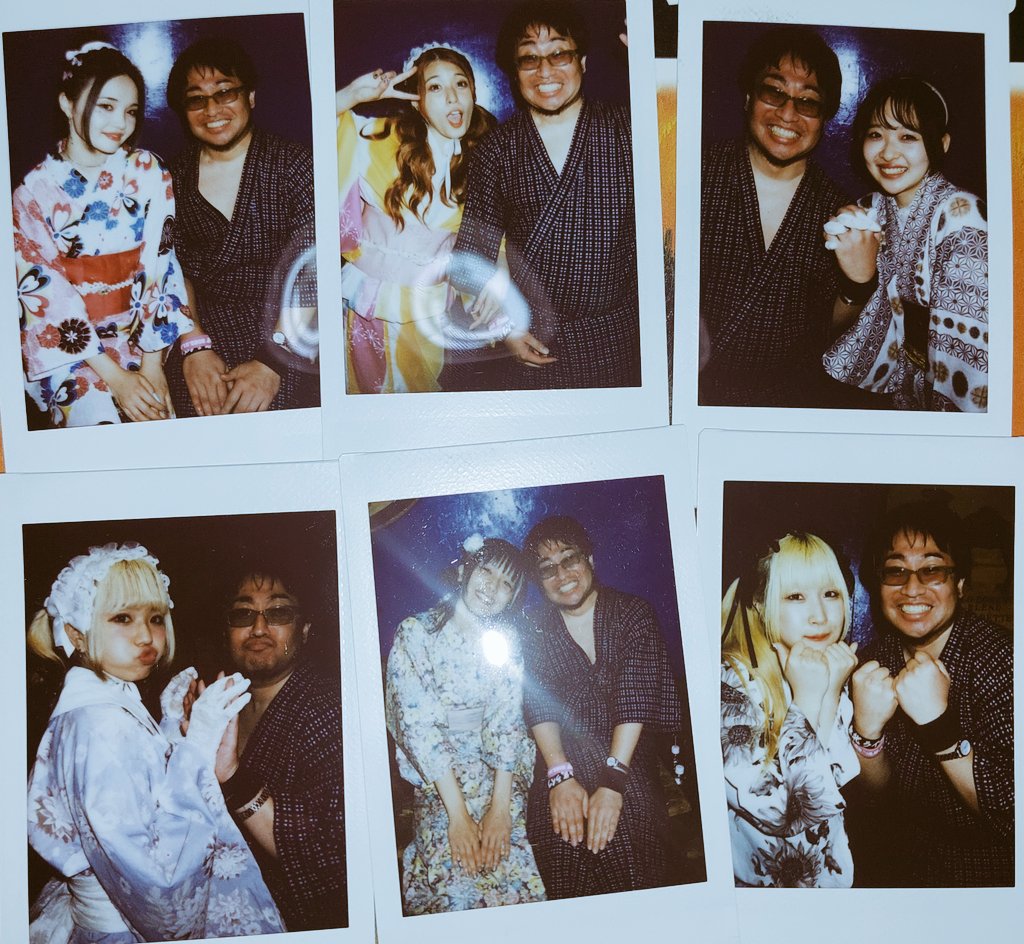 yokosuka22's tweet image. ビジュがあまりにも6者6様に尊過ぎて終電10秒前までPIGGSの皆さんと余韻を噛み締めてしまいました。浴衣って、本当に最高だよね…🤤

#PIGGS新宿 #PIGGS浴衣 #BBS4 #BOOBOOSUMMER4