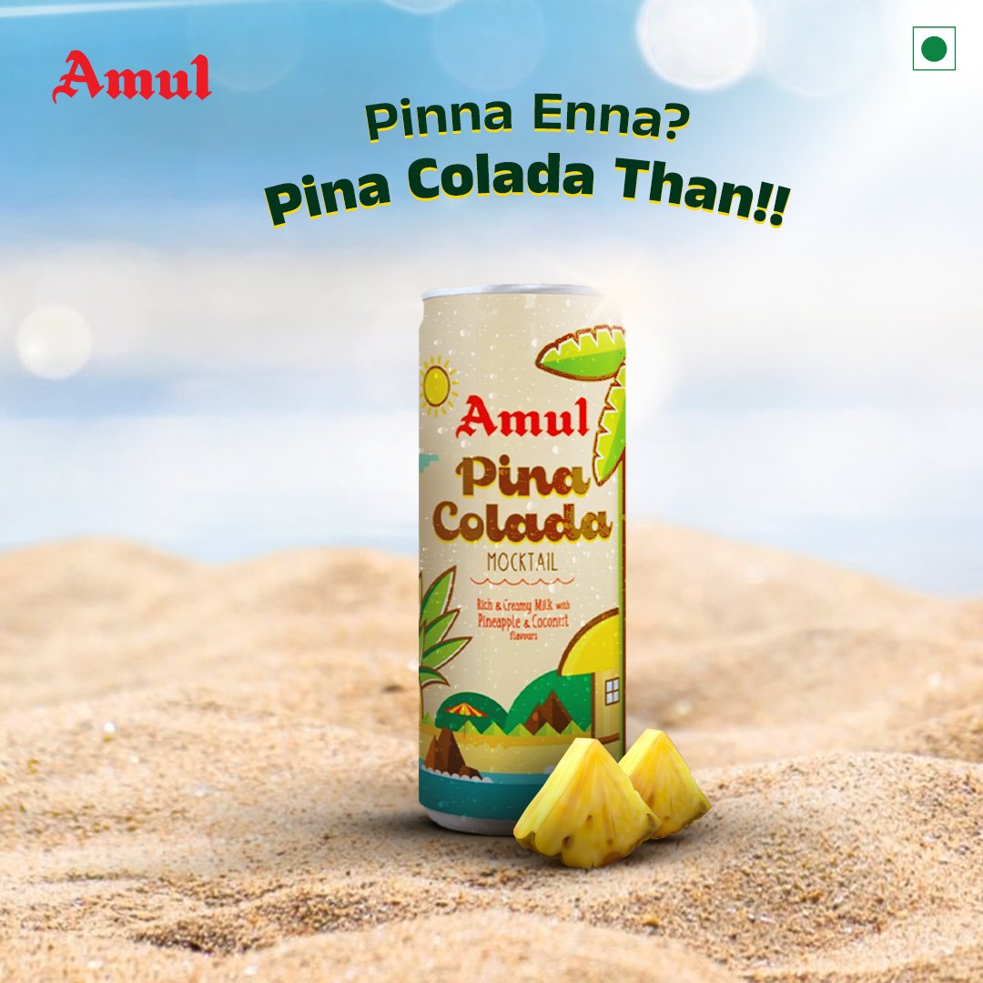 amultamilnadu's tweet image. Enna oru sip edupoma?

#Amul #அமுல் #AmulInTn #AmulGoodness #AmulProducts #Amultamilnadu #Amulbeverages #Pinacolada #Amulpinacolada #Coconutwater