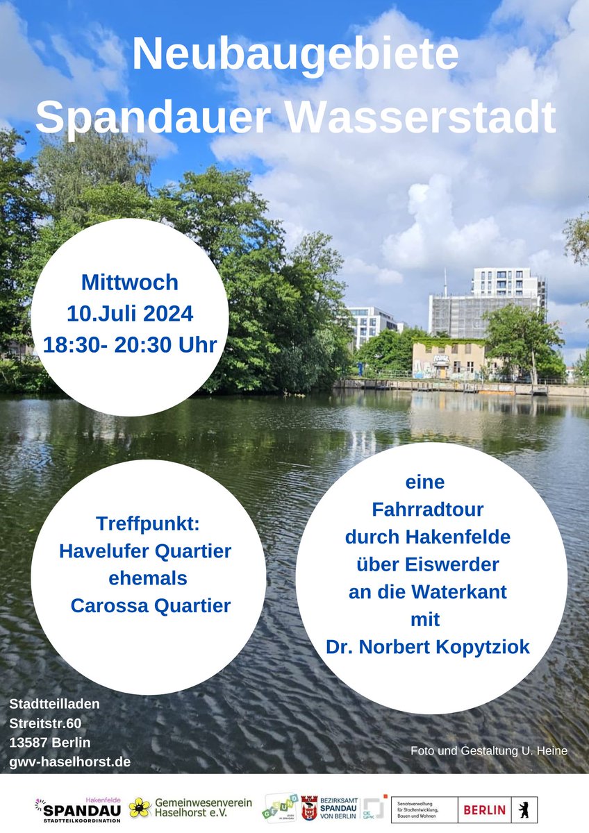 Kleine Fahrradtour am 10. 6. 2024